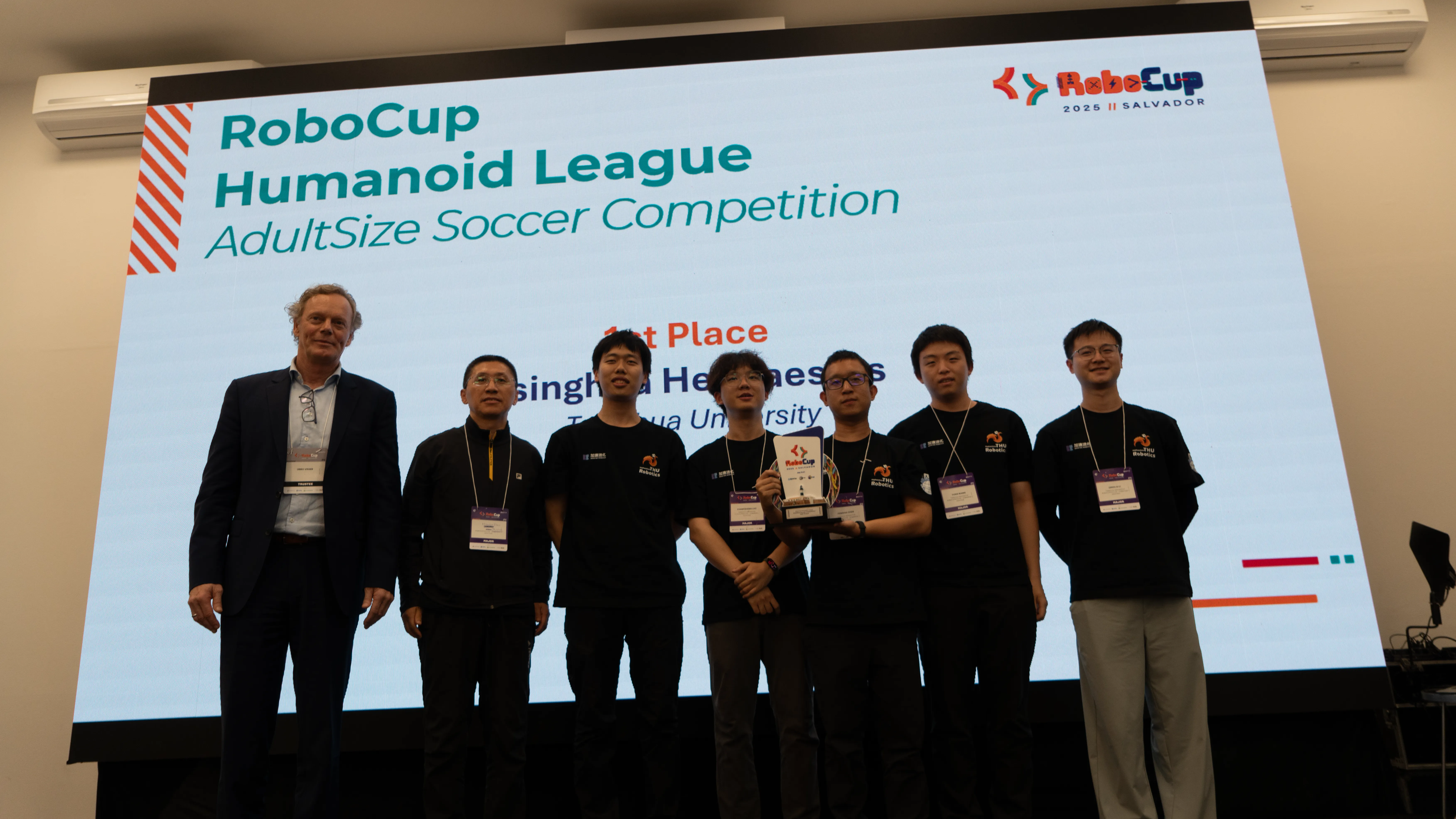 Tsinghua Hephaestus Wins 2025 World Humanoid Robotics Games Federation Championship